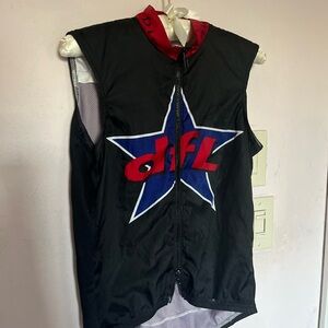 Black Sleeveless Vest with Star Logo